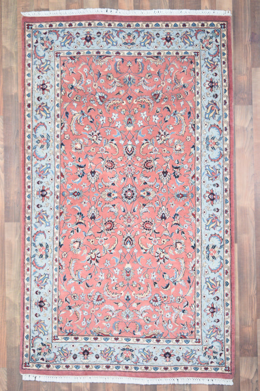 Indian Rug Hand Knotted Oriental Rug Fine Kazak 6'6x3'10