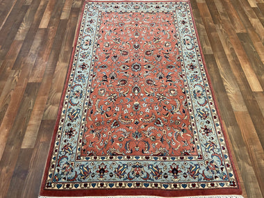 Indian Rug Hand Knotted Oriental Rug Fine Kazak 6'6x3'10
