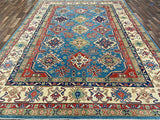 Indian Rug Hand Knotted Oriental Rug Fine Kazak 8'11x12'0