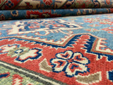 Indian Rug Hand Knotted Oriental Rug Fine Kazak 8'11x12'0