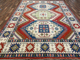 Indian Rug Hand Knotted Oriental Rug Fine Kazak 8'4x11'5
