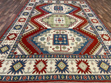 Indian Rug Hand Knotted Oriental Rug Fine Kazak 8'4x11'5