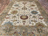 Indian Rug Hand Knotted Oriental Rug Fine Mahal 10'0x13'8