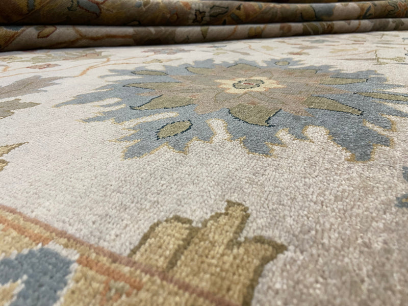 Indian Rug Hand Knotted Oriental Rug Fine Mahal 10'0x13'8