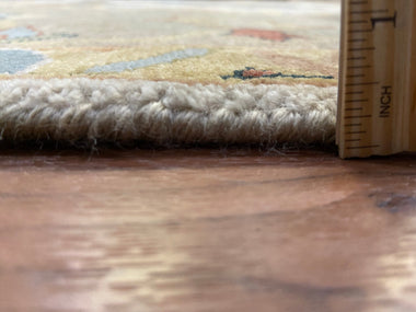 Indian Rug Hand Knotted Oriental Rug Fine Mahal 10'0x13'8