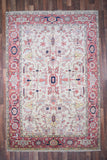 Indian Rug Hand Knotted Oriental Rug Fine Mahal 8'10x6'0