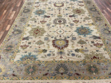 Indian Rug Hand Knotted Oriental Rug Fine Mahal 9'0x11'9