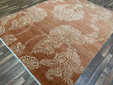 Indian Rug Hand Knotted Oriental Rug Fine Modern 10'4x8'0