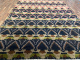 Indian Rug Hand Knotted Oriental Rug Fine Modern 11'10x8'10