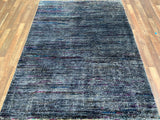 Indian Rug Hand Knotted Oriental Rug Fine Modern 5'2x7'0
