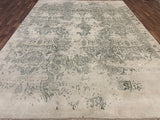 Indian Rug Hand Knotted Oriental Rug Fine Modern 9'0x12'2