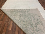 Indian Rug Hand Knotted Oriental Rug Fine Modern 9'0x12'2