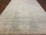 Indian Rug Hand Knotted Oriental Rug Fine Modern 9'0x12'2