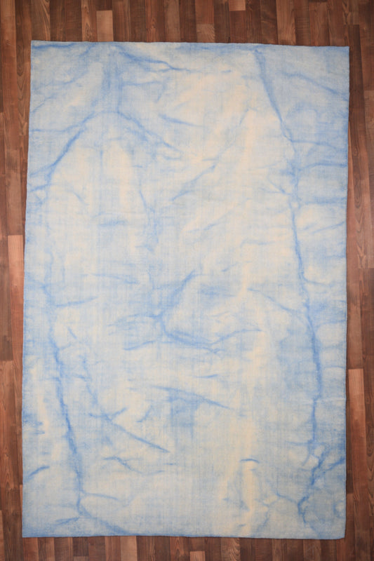 Indian Rug Hand Knotted Oriental Rug Fine Modern 9'0x5'10