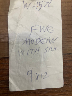 Indian Rug Hand Knotted Oriental Rug Fine Modern With Silk 9'0x12'0