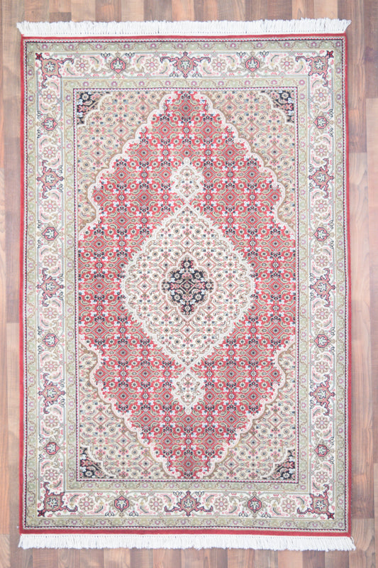 Indian Rug Hand Knotted Oriental Rug Fine Morrocan 9'0x11'9
