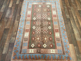 Indian Rug Hand Knotted Oriental Rug Fine Nepali 5'7x3'7