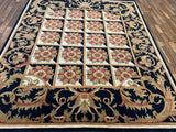 Indian Rug Hand Knotted Oriental Rug Fine Nepali 8'0x9'8