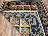 Indian Rug Hand Knotted Oriental Rug Fine Nepali 8'0x9'8