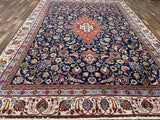 Indian Rug Hand Knotted Oriental Rug Fine Old Mashad 8'6x10'0