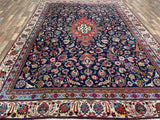Indian Rug Hand Knotted Oriental Rug Fine Old Mashad 8'6x10'0