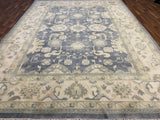 Indian Rug Hand Knotted Oriental Rug Fine Oushak 10'0x13'7