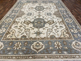 Indian Rug Hand Knotted Oriental Rug Fine Oushak 10'2x13'10