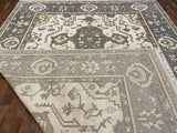 Indian Rug Hand Knotted Oriental Rug Fine Oushak 10'2x13'10