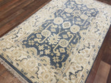 Indian Rug Hand Knotted Oriental Rug Fine Oushak 3'0x5'0