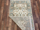 Indian Rug Hand Knotted Oriental Rug Fine Oushak 3'0x5'2