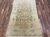 Indian Rug Hand Knotted Oriental Rug Fine Oushak 3'6x5'7