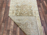 Indian Rug Hand Knotted Oriental Rug Fine Oushak 3'6x5'7