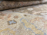 Indian Rug Hand Knotted Oriental Rug Fine Oushak 3'6x5'7