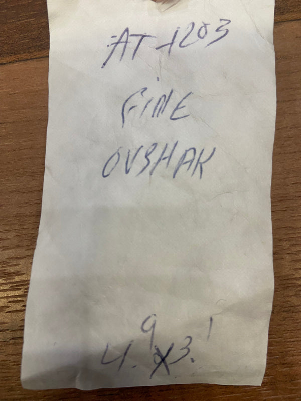 Indian Rug Hand Knotted Oriental Rug Fine Oushak 4'9x3'1