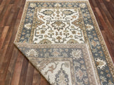 Indian Rug Hand Knotted Oriental Rug Fine Oushak 5'0x8'0
