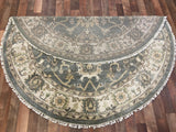 Indian Rug Hand Knotted Oriental Rug Fine Oushak 6'0x6'0