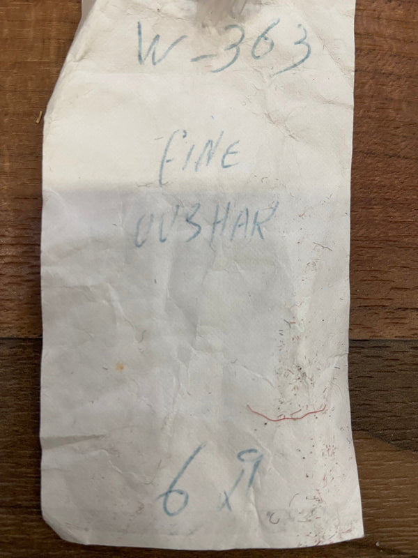 Indian Rug Hand Knotted Oriental Rug Fine Oushak 6'0x9'0