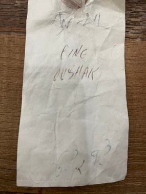 Indian Rug Hand Knotted Oriental Rug Fine Oushak 6'3x9'3