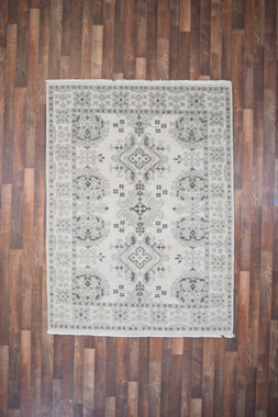 Indian Rug Hand Knotted Oriental Rug Fine Oushak 7'0x5'2