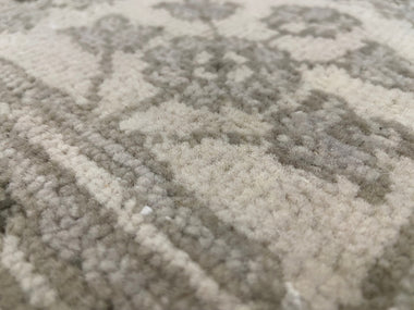 Indian Rug Hand Knotted Oriental Rug Fine Oushak 7'0x5'2