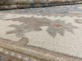 Indian Rug Hand Knotted Oriental Rug Fine Oushak 9'10x13'5