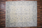 Indian Rug Hand Knotted Oriental Rug Fine Oushak Turkish Knot 8'5x10'1