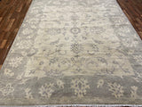Indian Rug Hand Knotted Oriental Rug Fine Oushak Turkish Knot 8'5x10'1