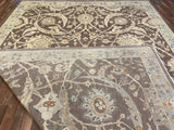 Indian Rug Hand Knotted Oriental Rug Fine Peshawar 10'0x13'10