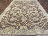 Indian Rug Hand Knotted Oriental Rug Fine Peshawar 10'0x13'10