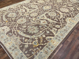 Indian Rug Hand Knotted Oriental Rug Fine Peshawar 10'0x13'10