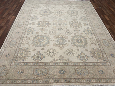 Indian Rug Hand Knotted Oriental Rug Fine Peshawar 10'0x8'0