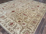 Indian Rug Hand Knotted Oriental Rug Fine Peshawar 10'0x8'2