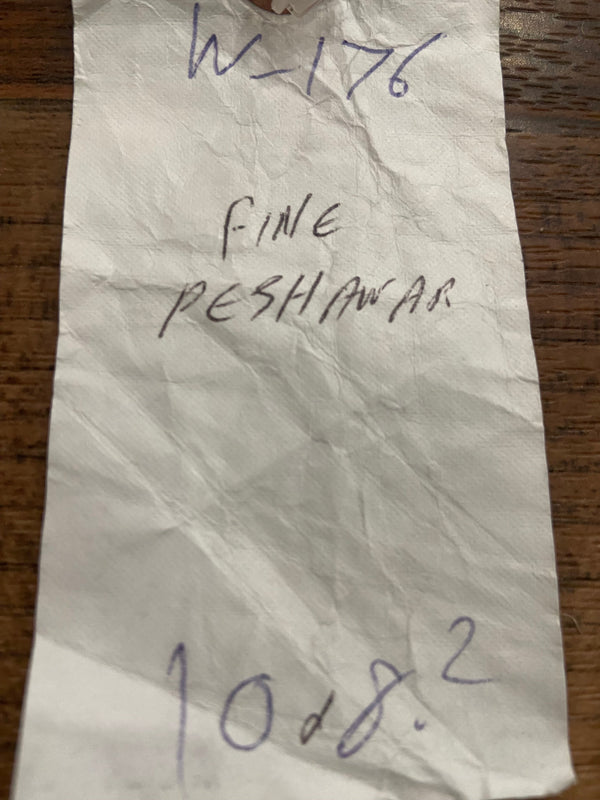 Indian Rug Hand Knotted Oriental Rug Fine Peshawar 10'0x8'2