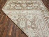 Indian Rug Hand Knotted Oriental Rug Fine Peshawar 11'10x9'1